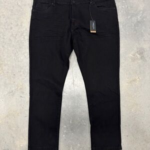 Kenneth Cole New York Black Regular Fit Jeans 44x32 NWT